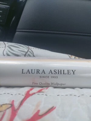 Laura Ashley Winfell-Blush Pattern # 115255 Wallpaper 56-sq-ft  - Image 1 of 4