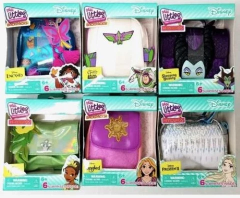 Real Littles Mini 6 Surprises Backpack DISNEY CHARACTERS YOU CHOOSE Cover