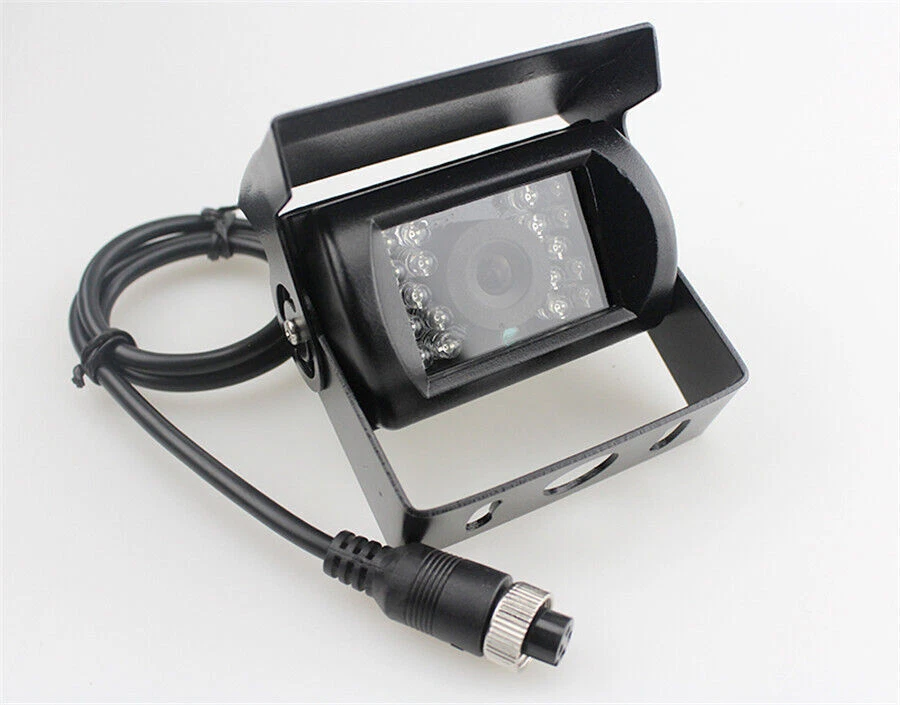 Cámara de visión trasera impermeable 170° gran angular camión autobús con 18 luces Foto 1 de 4