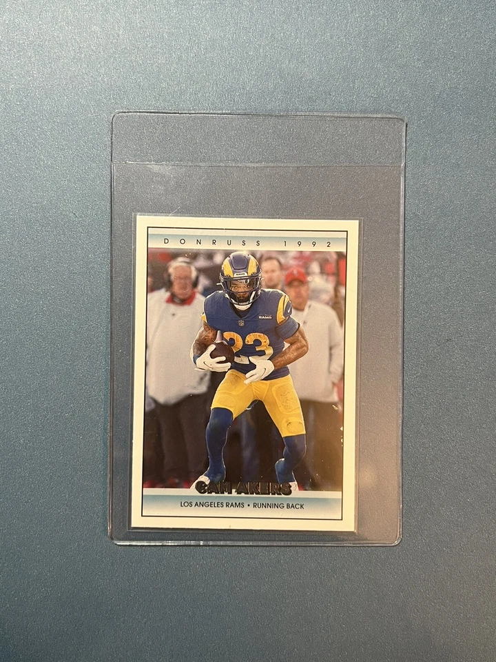 Cam Akers 2022 Donruss Retro 1992 Card #22 Los Angeles Rams - Image 1 of 2