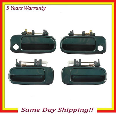 Manija de puerta exterior para 92-96 Toyota Camry Classic verde perla 6P2 delantera y trasera Foto 1 de 4