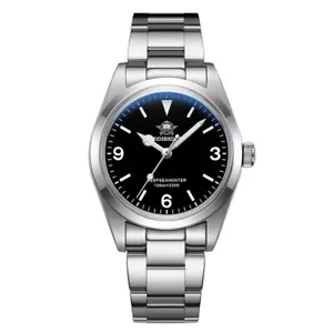 Orologi Uomo Quarzo Japan VH31 Movimento Vetro Zaffiro 100M Impermeabile Luminoso - Foto 1 di 14
