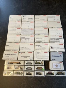 XXL Märklin Spur Z Konvolut Modelleisenbahn - Bild 1 von 16