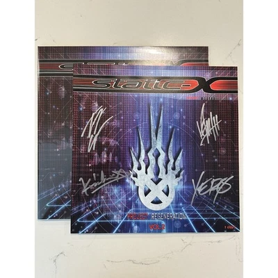 Static-X Project Regeneration Vol.2 Vinyl2023 Signed Litho. Autographed - Image 1 of 4