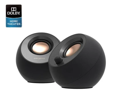 Creative Labs Pebble V3 2.0 Media Speaker System + Dolby Home Theatre - Image 1 of 4
