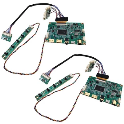 Juego de 2 controladores LCD para iPad Air panel de 9,7 pulgadas doble mini placa de controlador de video HDMI Foto 1 de 4