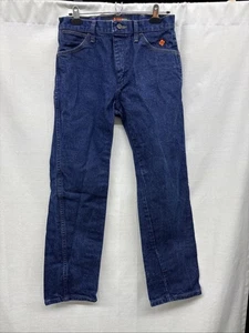 Wrangler FR Flame Resistant Jeans Mens 30x30 CAT2 2112 Workwear Denim Safety * - Picture 1 of 6