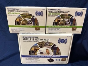 CHAMBERLAIN Wireless Motion Alert CWA2000 & TWO Add On Sensors CWPIR NEW - Picture 1 of 3