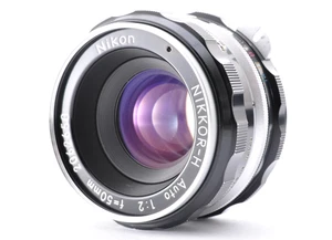 NIKON NIKKOR-H Auto 50mm f/2 Non-Ai MF Standard Objektiv "Top" aus Japan 2650 - Bild 1 von 13