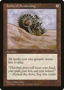 HELM OF AWAKENING x1 LP - Visions - Magic the Gathering MtG - Picture 1 of 1
