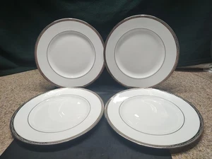 Set of 4 LENOX Landmark Platinum Millennium Edition Dinner Plate 10.75" USA - Picture 1 of 14
