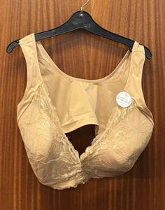 New Tagged Ladies Brown Non-wired Bra from Lucy Breeze Size 44DD - Picture 1 of 3