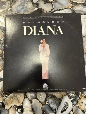 Diana Ross - Anthology 2x Lp 6049ML2 Vinyl 1983 US Motown Records VG - Image 1 of 4