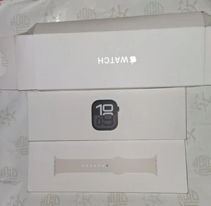 Apple Watch A2997 Series 10, 42mm, Jet Black - TYLKO PUSTE PUDEŁKO - Zdjęcie 1 z 3