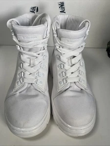 Botas informales Doc Dr. Martens Peines con lona blanca para mujer talla 8 EE. UU. 39 UE - Imagen 1 de 11
