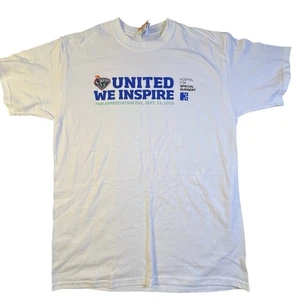 New York Liberty 2009 “United We Inspire” Tee L WNBA SGA Promo Shirt RARE - Picture 1 of 7