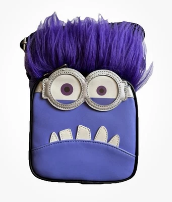 Bolso Bandolera Minion Loungefly Púrpura Exclusivo de Universal Studios  Foto 1 de 4