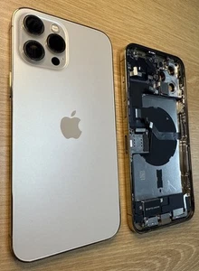 iPhone 12 Pro Max Gold Back Housing Replacement Original OEM Apple Grade AB - Picture 1 of 1