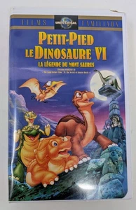 Petit-Pied Le Dinosaure VI VHS (1998) - NTSC - French - VG/G (Tested) - Picture 1 of 7