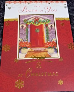 For Both of You. Christmas Card. (LX25) - Picture 1 of 3