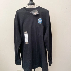 Dickies Men's Heavyweight Long Sleeve Crew Neck Tee Shirt Large NWT - Picture 1 of 5