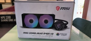 MSI MAG CORELIQUID 240R V2 – Dissipatore AIO CPU 240 mm ARGB per Intel/AMD - Foto 1 di 8