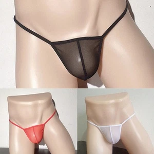 Underwear Mens Briefs Panties Polyester Regular Sexy Sissy Slight Stretch - Picture 1 of 15