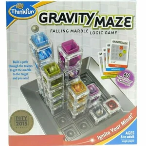 NUEVO Juego de Mesa Lógica de Lógica de Mármol Caída Thinkfun GRAVITY MAZE - Imagen 1 de 3