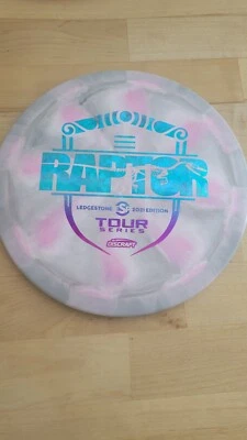 BRAND NEW Discraft ESP Raptor 2021 Ledgestone Tour Series Swirl LIMITED 178g max - Image 1 of 4