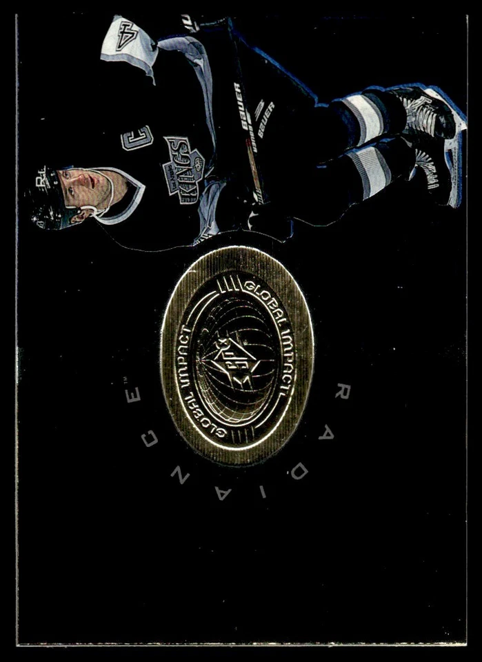 1998-99 SPx Finite Radiance Rob Blake /3475 Los Angeles Kings #108 - Image 1 of 2