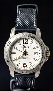 Reloj de cuarzo Lorus Titanium Diver para hombre -- Funciona, caja Ø40 mm - Imagen 1 de 7