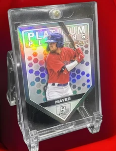 2022 Bowman Platinum Marcelo Mayer #/99 Die~Cut Plating-🧲 Case-Red Sox ROOKIE - Picture 1 of 3