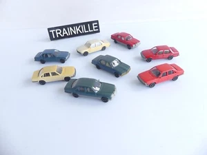 FLEISCHMANN HO 1:87 eme 8 VOITURES BMW / OPEL / AUDI / MERCEDES - Picture 1 of 8