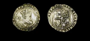 X186: 1607 James 1st Dated Sixpence - Rarer Date, Better Grade. Spink 2658 - Picture 1 of 1