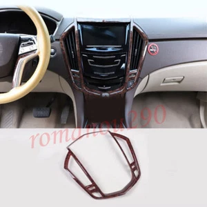 For Cadillac SRX 2013-2016 Wood Grain Style Console Middle Air Vent Outlet Cover - Imagen 1 de 5