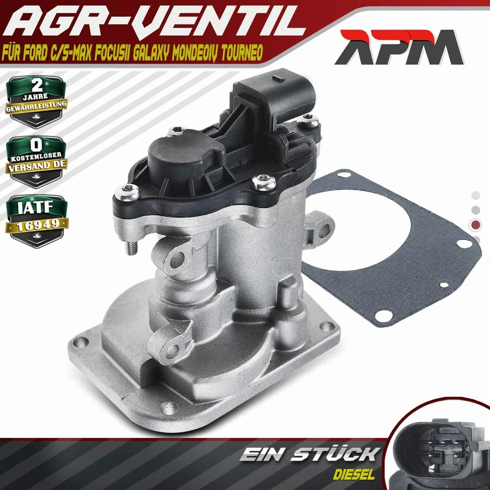 Valvola EGR per Ford C-Max Focus II Galaxy MondeoIV S-Max Tourneo Transit Connect - Immagine 1 di 4
