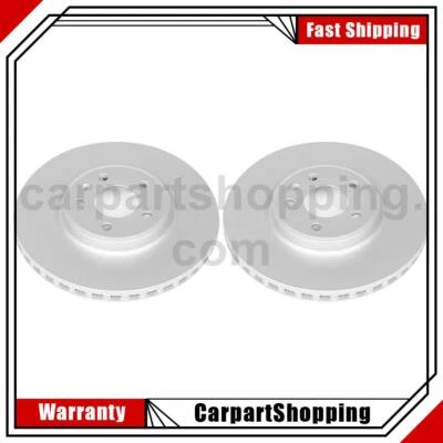 2 передних тормозных ротора подходят для Audi A4 2009 2010 2011 годов выпуска Audi A4 quattro_C 2009 2010 2011 годов выпуска - Изображение 1 из 2