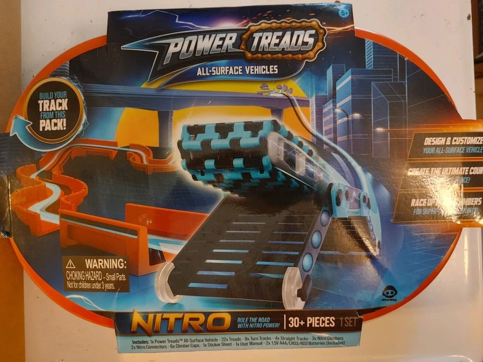 Power Treads All Surface Vehicles Nitro 30-piece Set Track Build BRAND NEW - Image 1 of 1
