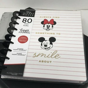 Happy Planner Disney Mickey & Minnie Mouse Goals Positivity Classic Journal New - Picture 1 of 6