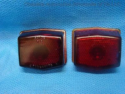 Lentes de luz trasera para torpedo Pontiac Custom Deluxe Chieftain Streamliner 1941-1947 Foto 1 de 4