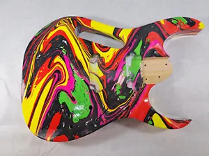 Swirled DNA 7 String Jem UV - HxH Hardtail- fits Ibanez (tm) UV RG necks J1801 - Picture 1 of 8