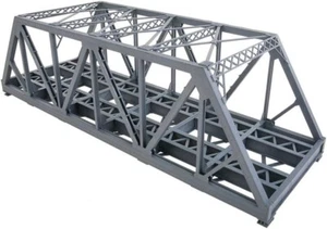 Collectible HO Scale Double-Track Railroad Truss Bridge with Tall Car Clearance - Picture 1 of 4