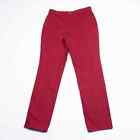 Style&Co Jeans Damskie 10 - 30x29 Slim Leg Czerwone spodnie