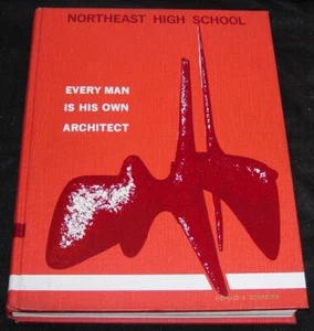 Northeast High School Yearbook,1968,Philly sports dude Howard Eskin,Class 127 - Picture 1 of 9