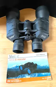 Vivitar 8 X 50 Binocular Model # VIV-CS-850 H Full-Size w/ Manual - Picture 1 of 6