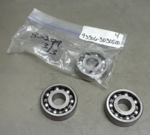 Yamaha Timberwolf 250 Middle Drive Gear Bearings SET OF 3 93306-30305 1998-2000 - Bild 1 von 2