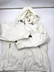 Lands End Men's Large Parka Removable Hooded Quilted Waterproof Jacket - Picture 1 of 6