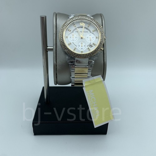 Orologio Donna Michael Kors MK5626 Parker Cronografo Bicolore Acciaio Inox