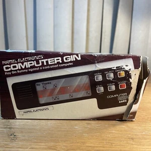 De colección 1979 Mattel Electronics Computer Gin Rummy Juego Portátil Nuevo de Lote Antiguo (NUEVO) - Imagen 1 de 20