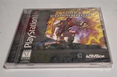 Time Commando (Sony PlayStation 1, 1996) NEW & SEALED - Image 1 of 4